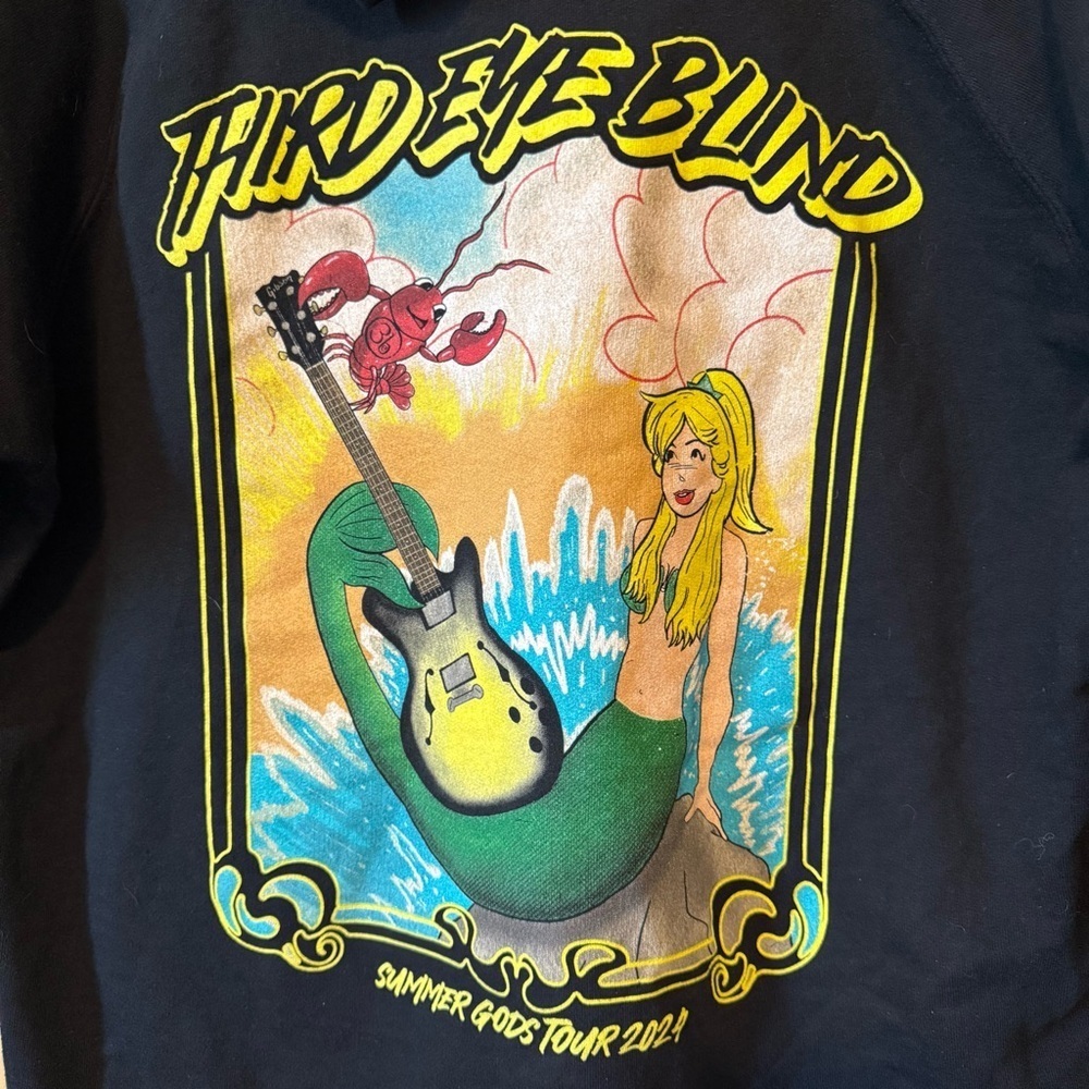 Third Eye Blind Summer Gods Tour 2024 Festival Womenโs Cozy Souvenir Hoodie - Picture 8 of 10